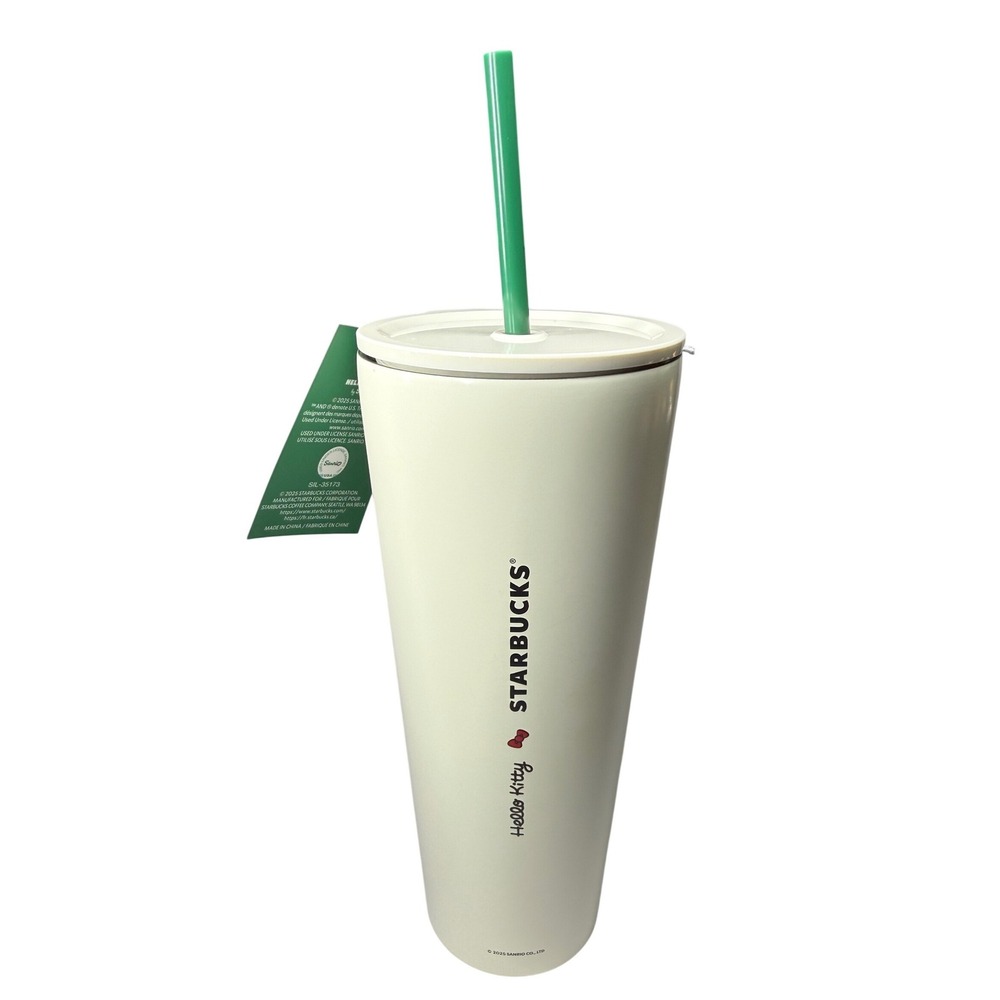 Starbucks x Hello Kitty Stainless Steel Cold Cup Tumbler - Picture 4 of 5